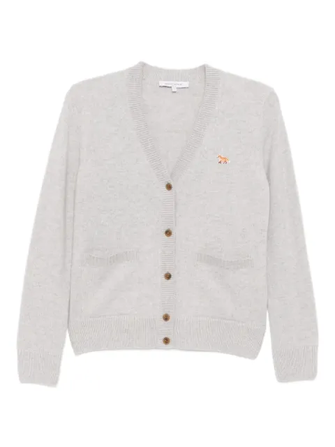 Maison Kitsuné V-neck cardigan Grey PW00501KT1006H120