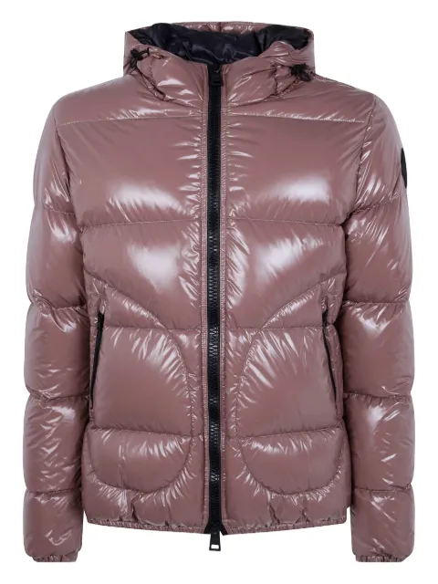 Herno hooded quilted jacket Brown PI001133U12220Z