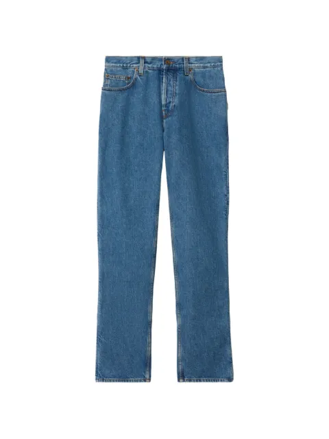 Burberry straight five-pocket jeans Blue 8113154