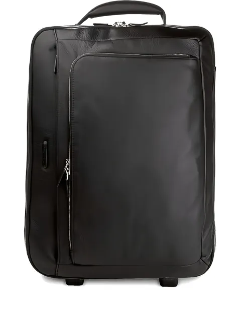 PIQUADRO zipped cabin trolley Black BV2960MO