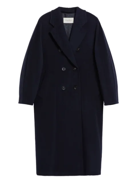 Max Mara Madame 101801 double-breasted buttoned coat Blue 2521018011600