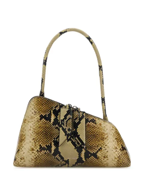 The Attico snakeskin leather shoulder bag Neutrals 251WAH00042LBT003PR