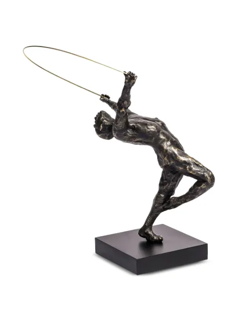 Gardeco Ribbon Dancer sculpture Brown GNDGA271