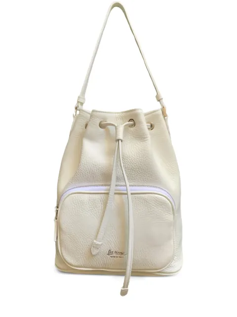 LA ROSE drawstring pocket bucket bag Neutrals 19002185