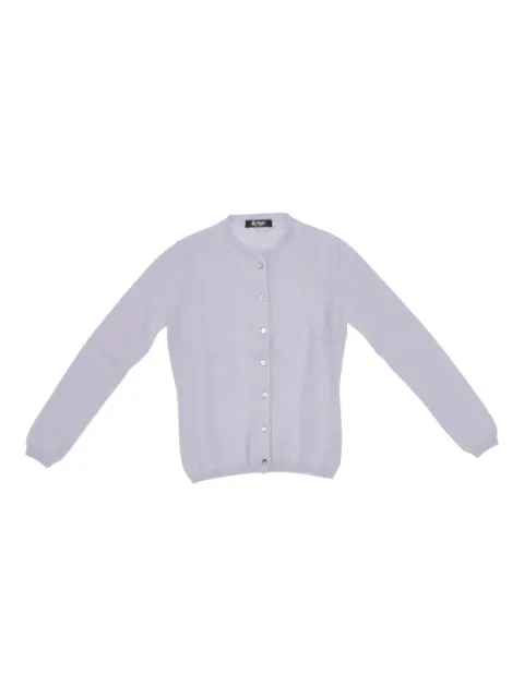LA ROSE button cashmere cardigan Blue GDC22801