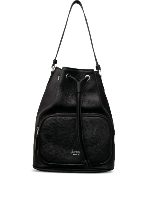 LA ROSE drawstring-fastening cross body bag Black 19002185