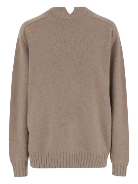 Carven crew-neck cashmere sweater Neutrals 6252K21147PEARL