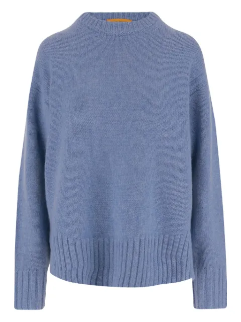 Guest In Residence crew-neck cashmere sweater Blue W10910RHHBL