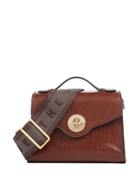 The Bridge flap-front leather tote bag Brown CV04520501