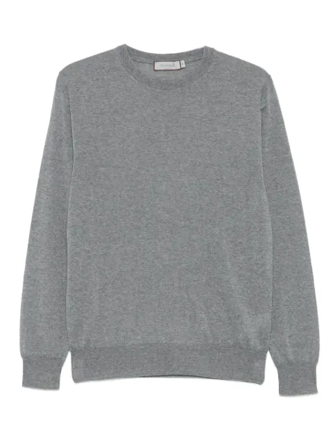 Canali crew-neck wool sweater Grey MK01149C0012