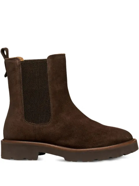 Geox elasticated-panel chelsea boots Brown D564ZD00022