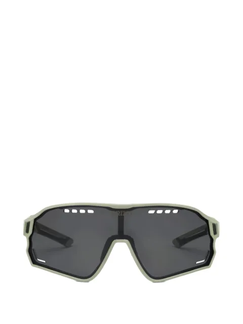 BRIKO shield-frame sunglasses Green 23116UW