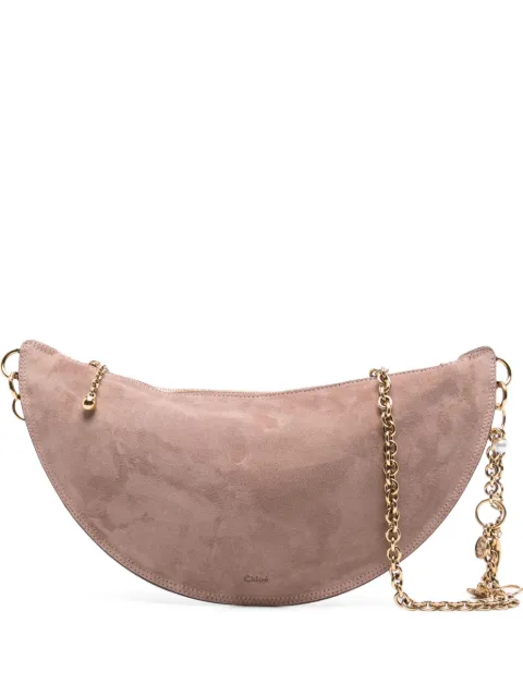 Chloé Icons chain-strap shoulder bag Pink CH25AS519P37