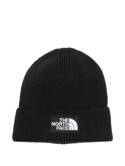 The North Face logo-patch beanie Black NF0A8CHE