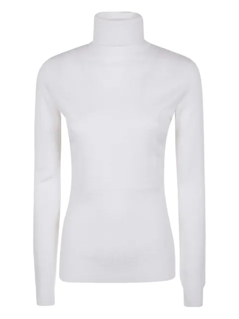 Elisabetta Franchi roll-neck knit sweater White MK23S56E2