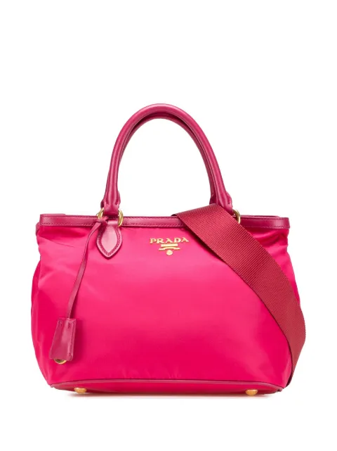 Prada Pre-Owned 2000-2025 Tessuto satchel Pink 0O67P32EI76YM3Q0