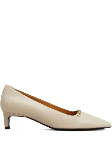 Tod's leather pointed-toe pumps Neutrals XXW80L0JN10BSS