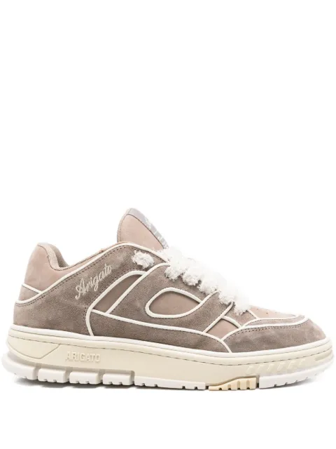 Axel Arigato Area Lo leather panelled sneakers Neutrals F3218003