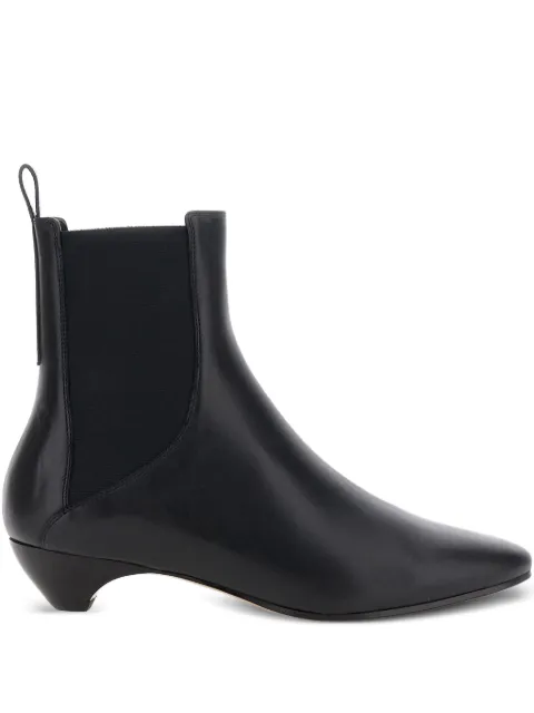Le Monde Beryl Allegra elasticated-panel pointed-toe boots Black ACHCAL