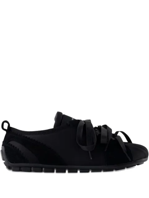 Simone Rocha Ballerina Grip leather sneakers Black BPT40755SATINBLACK