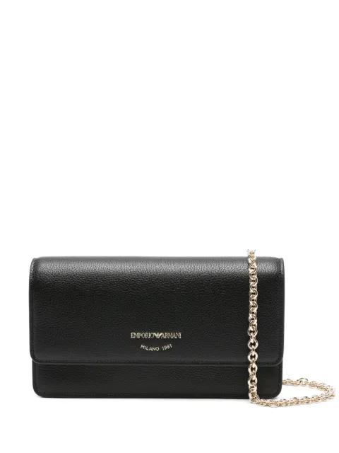 Emporio Armani chain-strap clutch bag Black EW003036AF19568