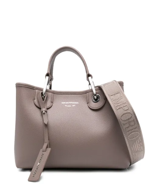 Emporio Armani MyEA top-handle tote bag Brown EW000361AF12036