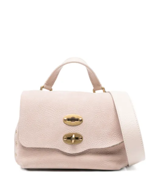 Zanellato Baby Postina double-clasp studded tote bag Pink 0680900070000BABY