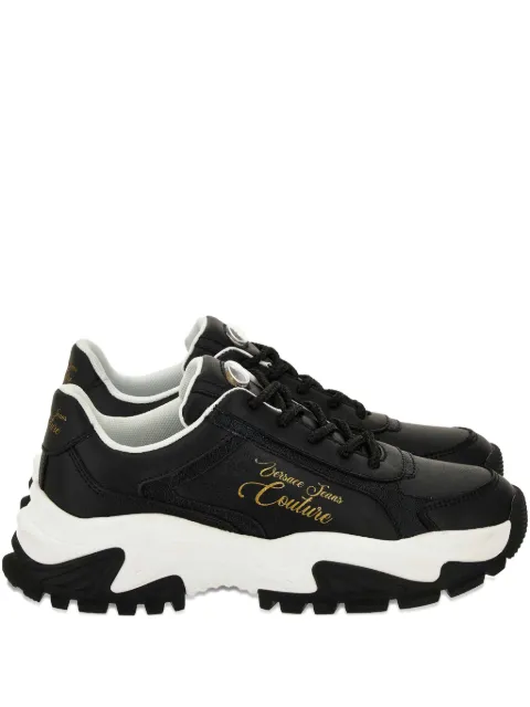 Versace Jeans Couture logo-detail chunky sneakers Black 79VA3SV6ZPB29