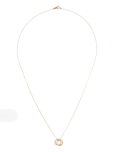 Charlotte Chesnais 18K yellow gold diamond circle necklace Gold FJCO007DIAO