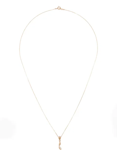 Charlotte Chesnais 18K yellow gold I diamond necklace Gold FJCO007DIAI