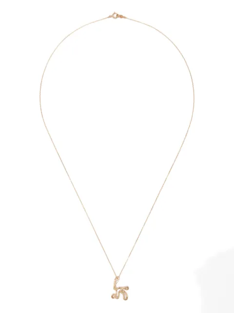 Charlotte Chesnais 18K yellow gold K diamond necklace Gold FJCO007DIAK