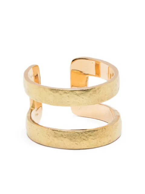 Wouters & Hendrix Gold 18kt yellow gold double-band ring Gold RGC034YG