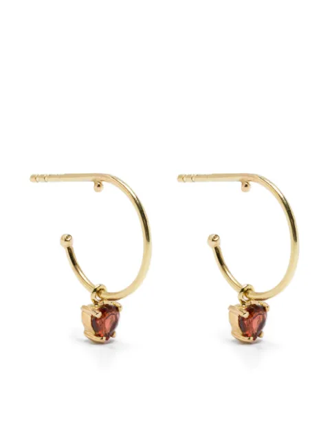 Wouters & Hendrix Gold 18K yellow gold hoop earrings Gold EGC068YG