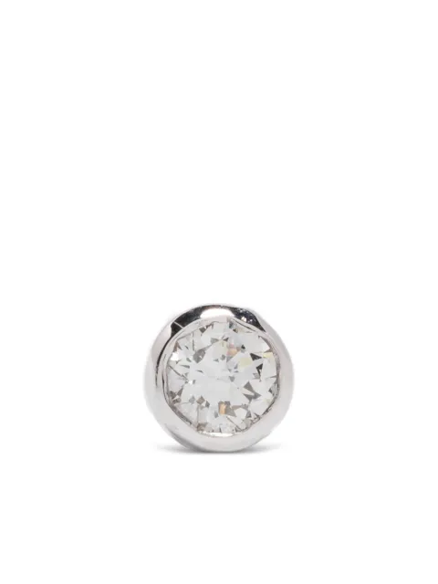 Wouters & Hendrix Gold 18K white gold stud diamond earring White EGD001WG
