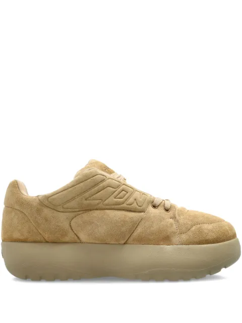 DSQUARED2 logo-detail suede sneakers Brown SNW029023807613