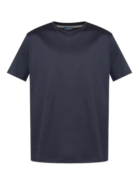 Paul & Shark logo-embroidered cotton T-shirt Black 15311623