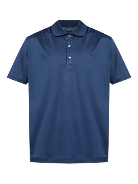 Paul & Shark logo-embroidered polo shirt Blue 99311025