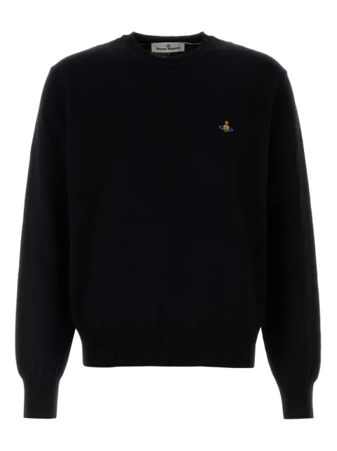 Vivienne Westwood orb-embellished sweater Black 27010012Y001V