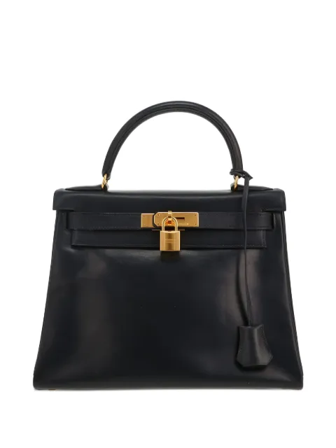 Hermès Pre-Owned Kelly 28 handbag Blue 420491