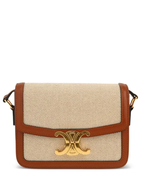 Celine Pre-Owned Triomphe Teen shoulder bag Neutrals 419676