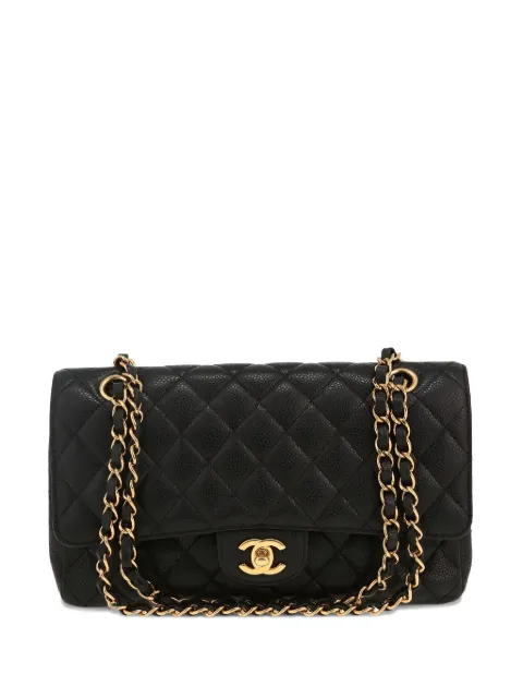 CHANEL Pre-Owned quilted leather handbag Black 412849