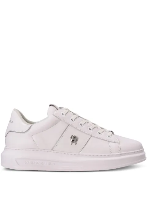 Karl Lagerfeld logo-plaque sneakers White KL52534A01W