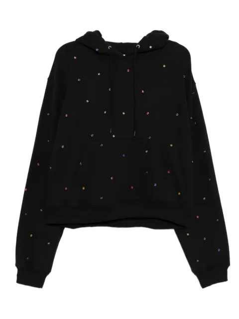 Sky High Farm studded hoodie Black SHF07T041