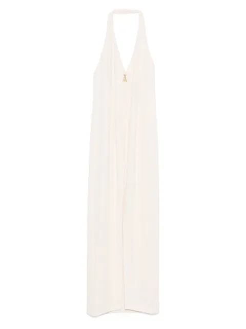 Patrizia Pepe halter-neck open-back maxi dress Pink 8C0806A454