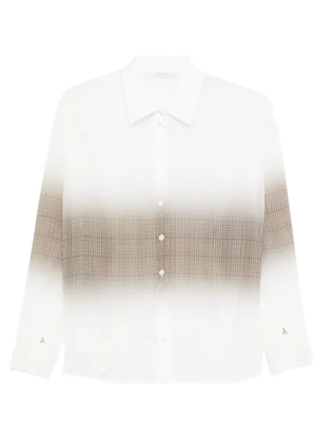 Patrizia Pepe ombre-print shirt Neutrals 8C0822A9C0