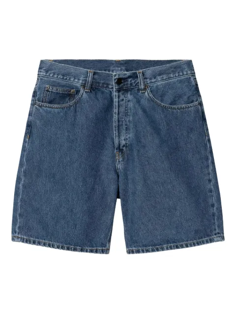 Carhartt WIP five-pocket denim shorts Blue I034869