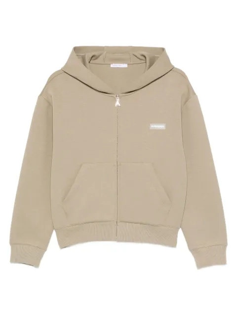 Patrizia Pepe logo-detail hoodie Neutrals 8M1707J305