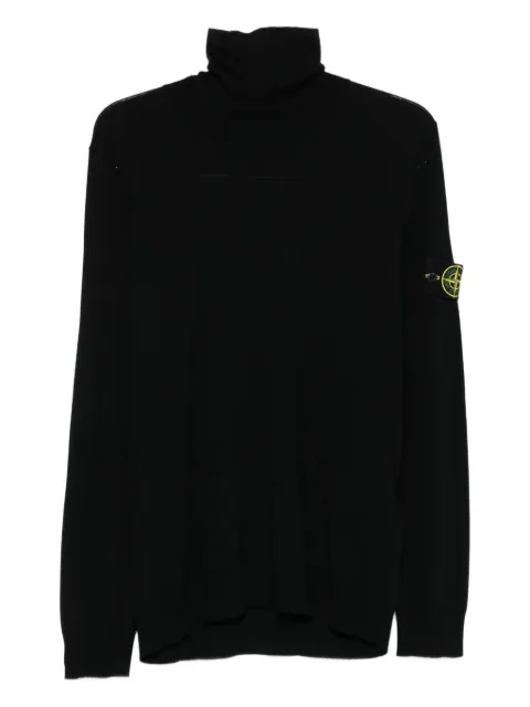Stone Island logo-detail sweater Black L2S155100025S00C4
