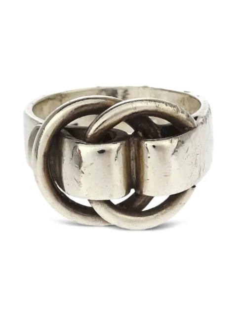 Hermès Pre-Owned 1990-2000 Deux Anneaux ring Silver RG195145