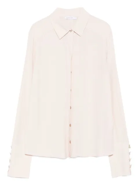 Patrizia Pepe button-cuff blouse Neutrals 8C0761A8I1